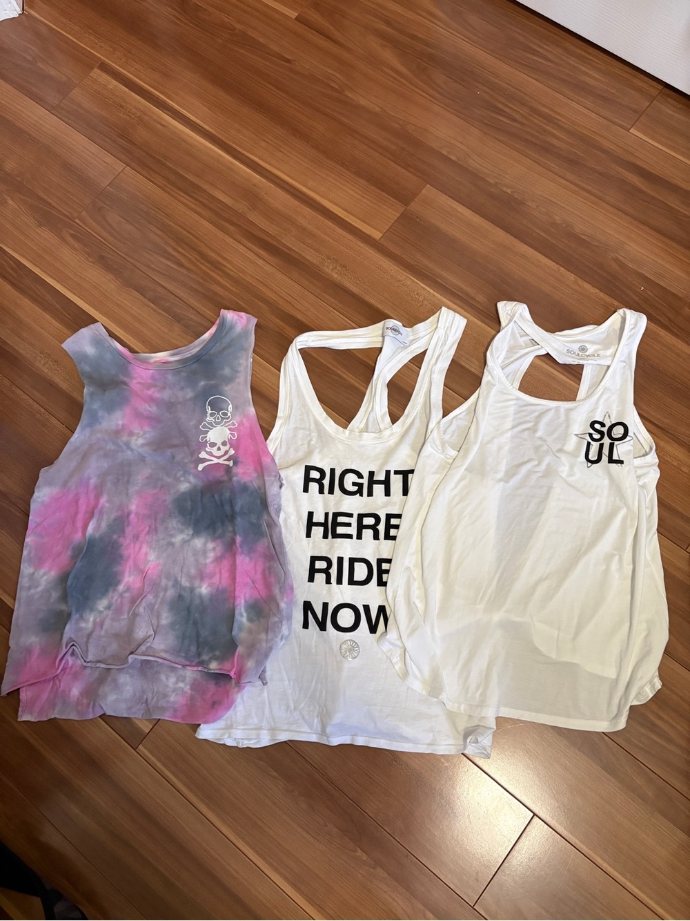 Set of 3 SOUL by SoulCycle tank tops